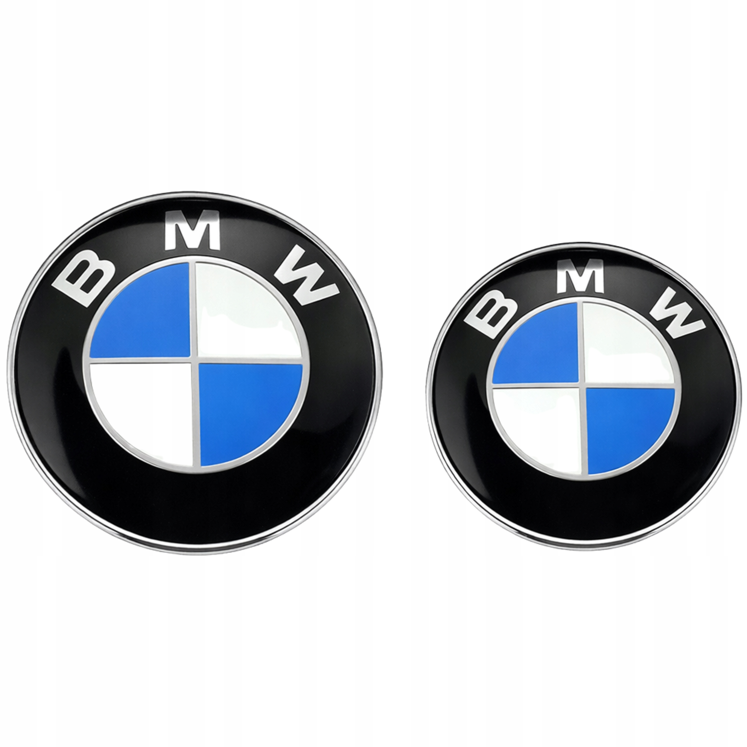 Znaczek Przód Tył Komplet 82mm 74mm Do Bmw E46 E60 E90 F10 F30 X3 X5