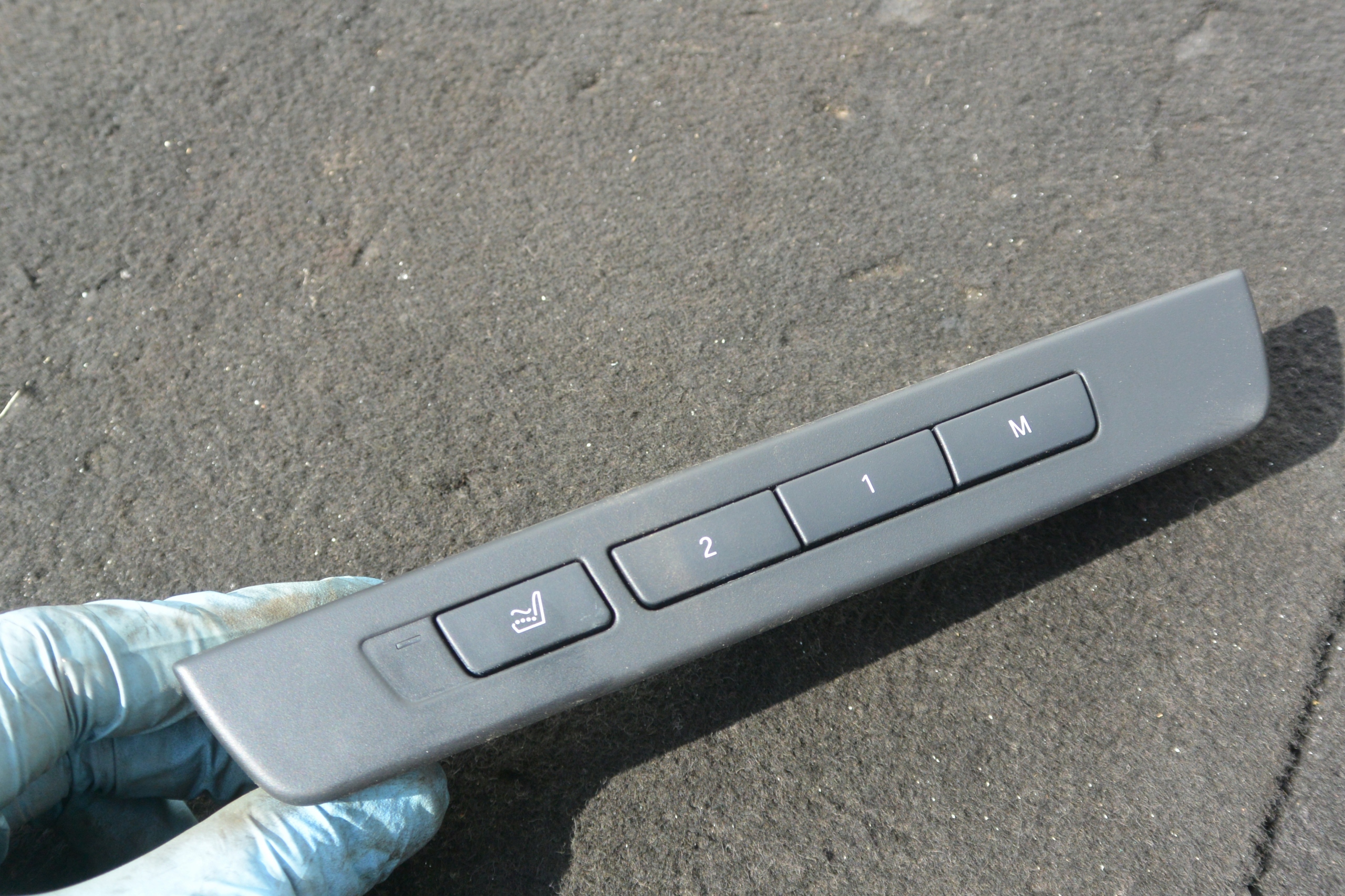 control panel PAMIECI seat BMW F07 LCI
