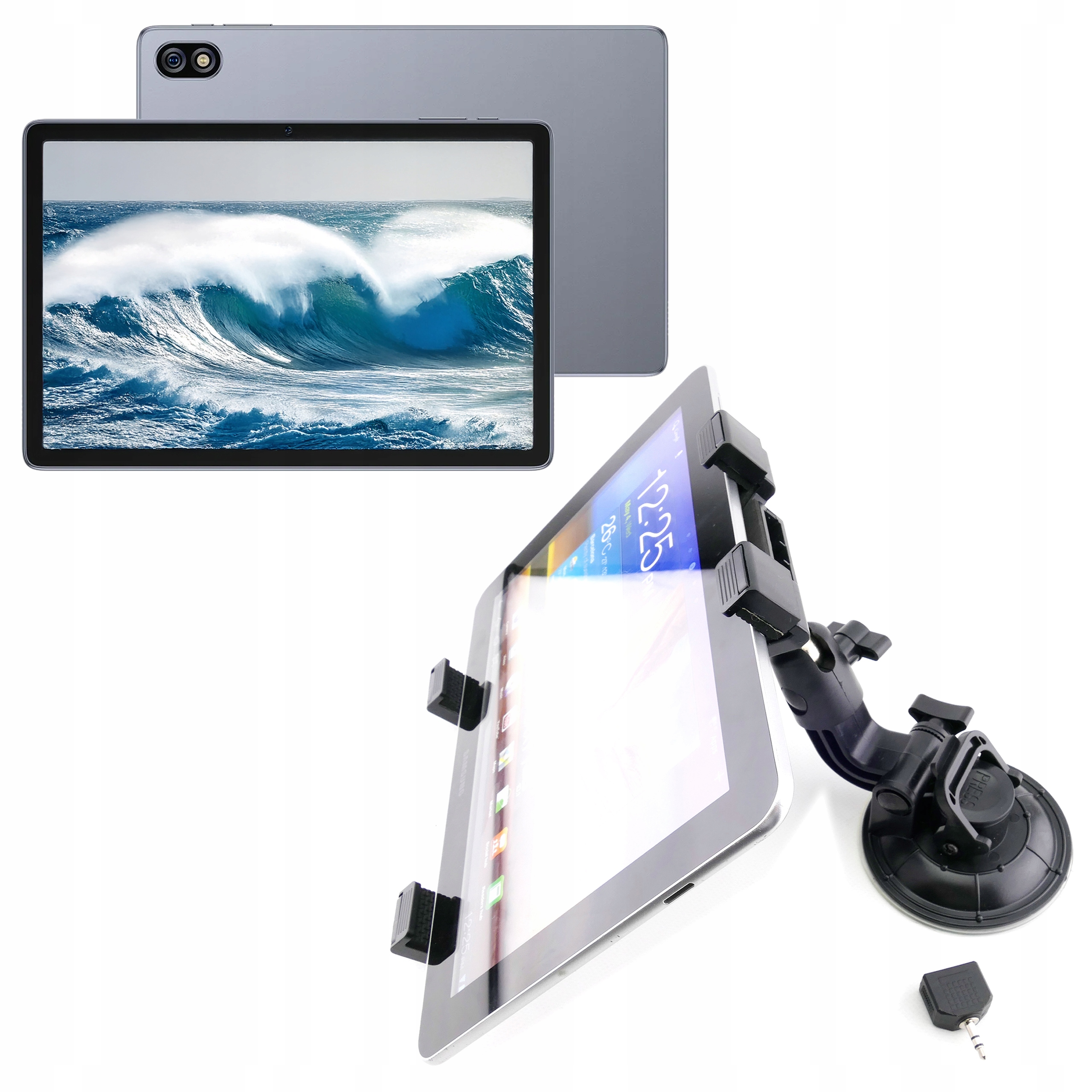 Uchwyt na szybę samochodowy zamocowanie do szyby do tabletu Ulefone Tab W10