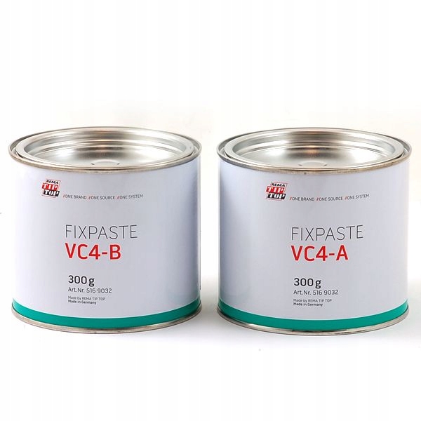 Samovulkanizačná zmes na opravu poškodení gumy Fixpaste VC4 A+b 300 g