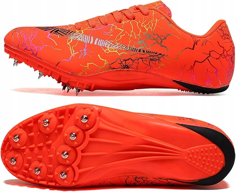 Boty na běhání s atletickými hroty Lehké běžecké boty Neonové 45