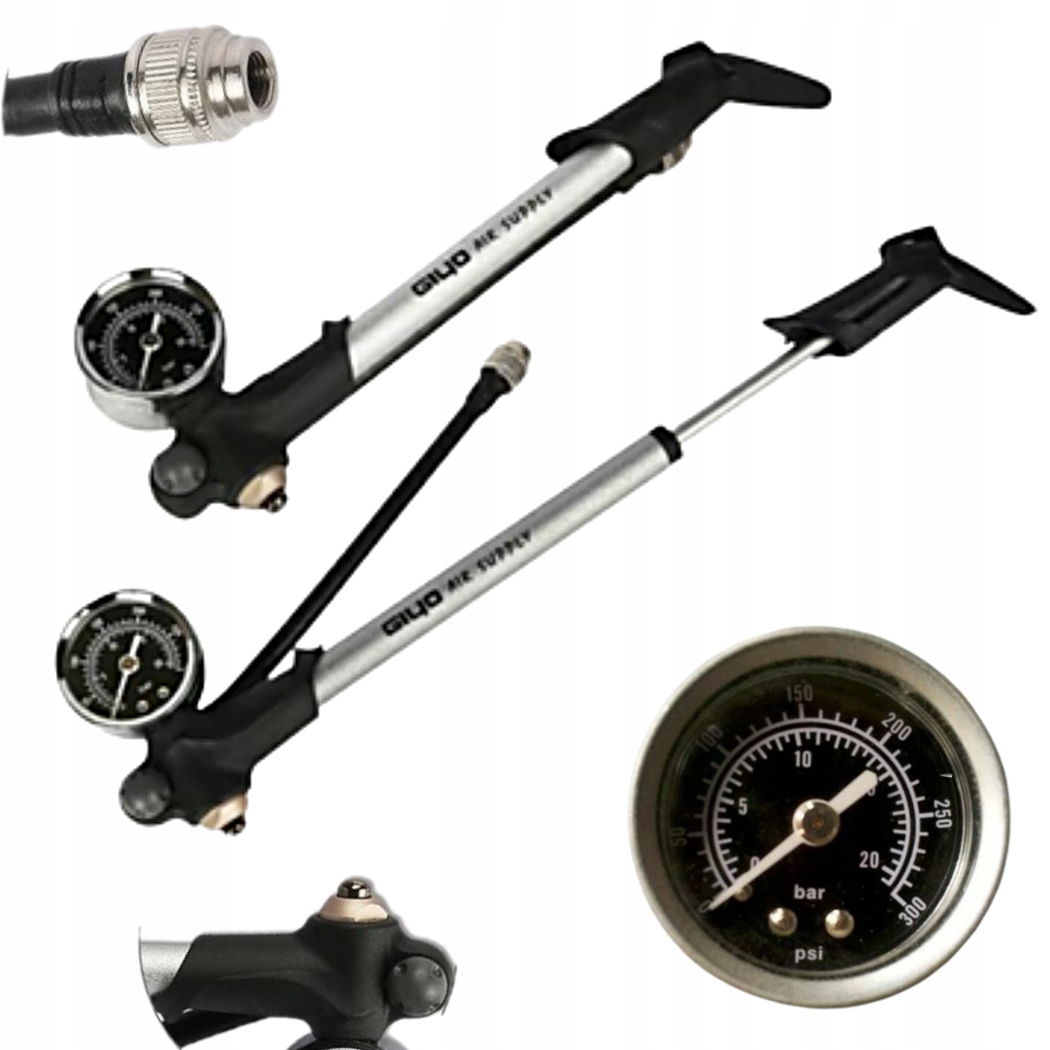 POMPKA DO AMORTYZATORÓW I DAMPERÓW 300 PSI GIYO