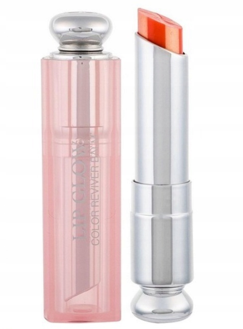 Dior Addict Lip Glow to the Max dwukolorowa pomadka szminka 204 Coral 3,5g