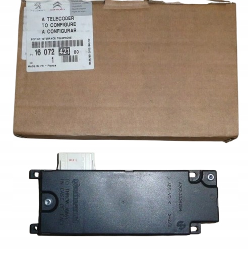 Bluetooth modul Citroen Peugeot 1607242180 Originálny