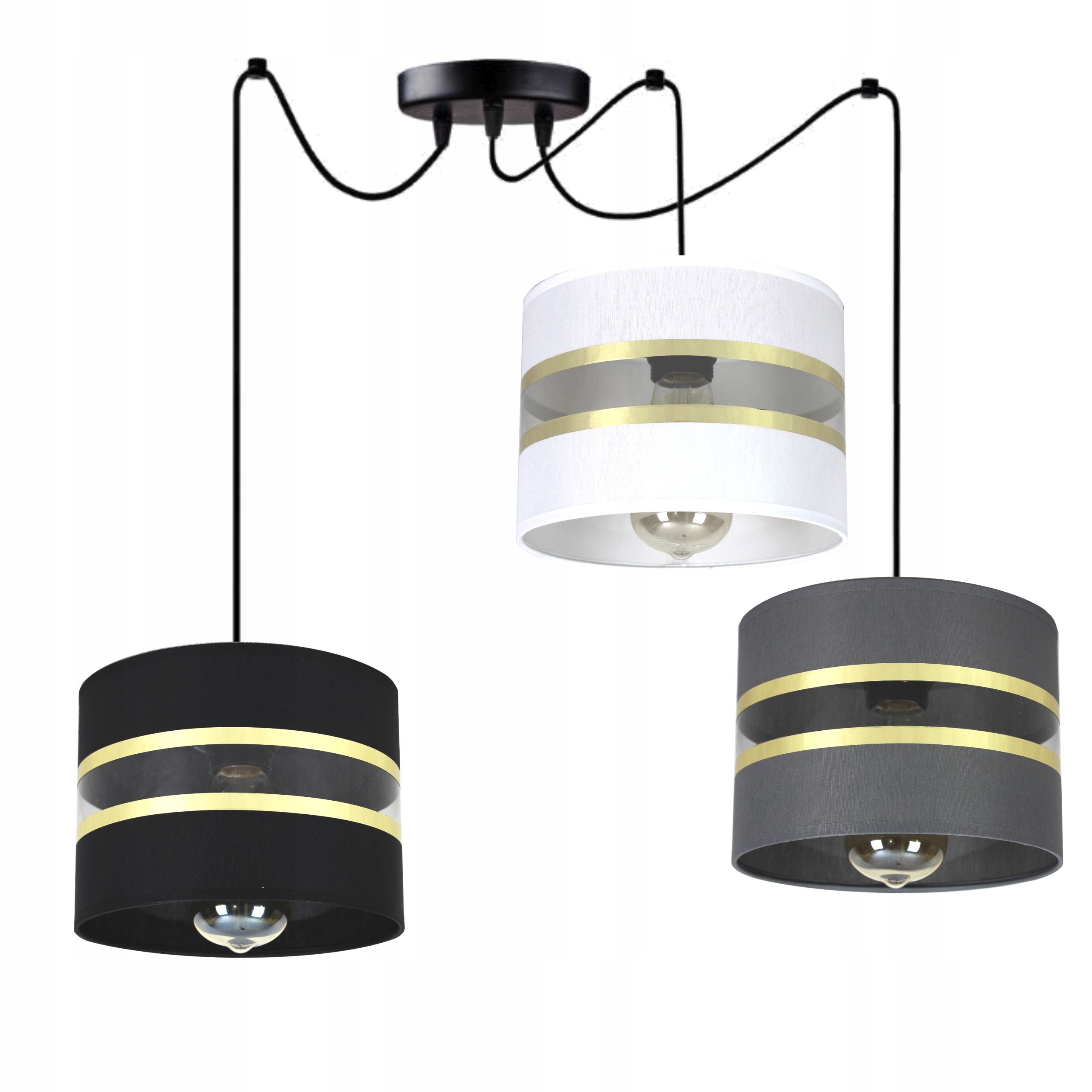 

Lampa Pająk Wisząca Led Loft Edison Spider Cien