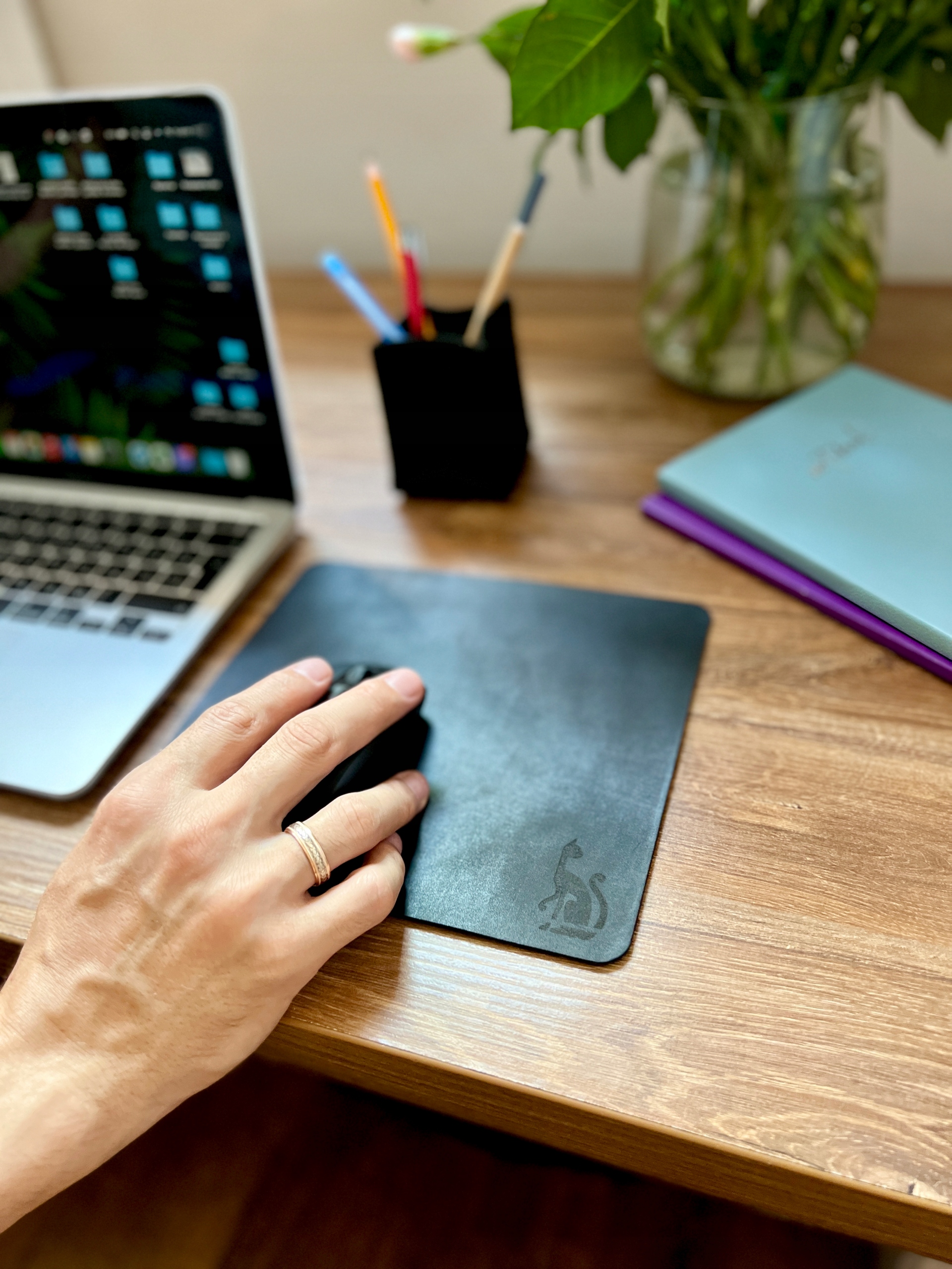 Personalizovaná podložka pod myš s gravírováním