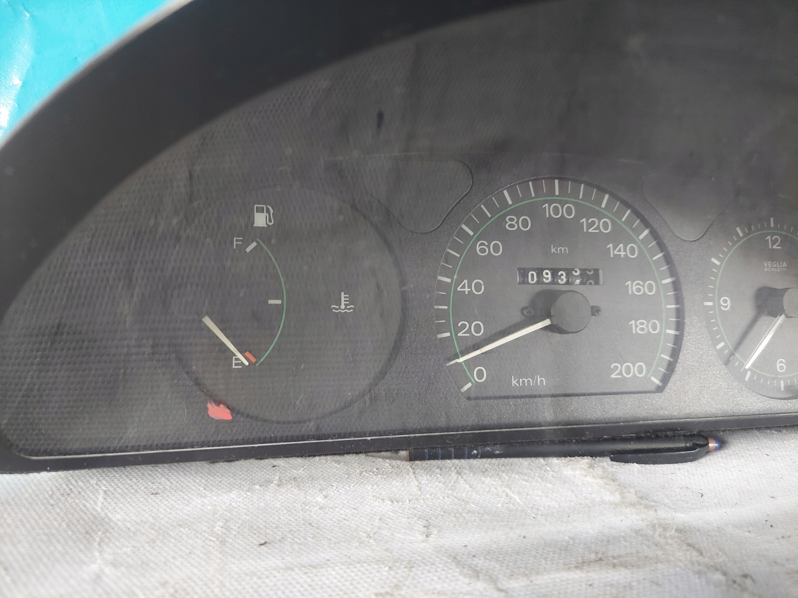dials clock FIAT PUNTO and 1.1 B 606000017