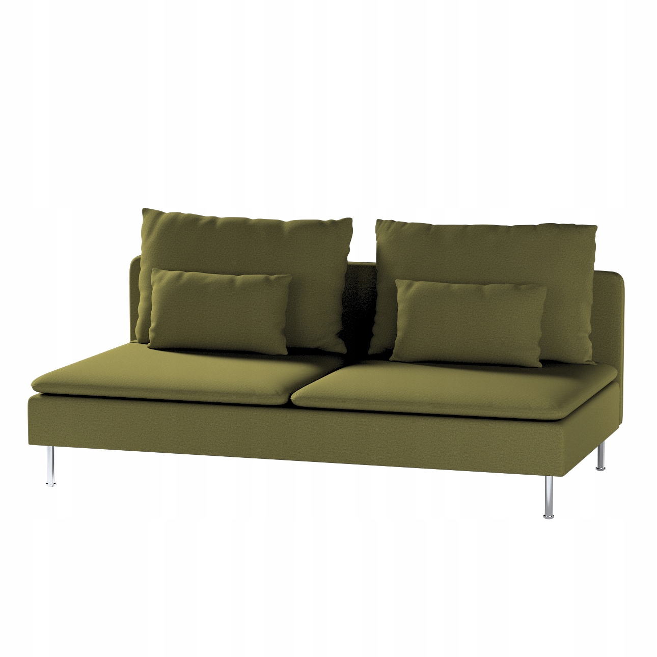 Dekoria Obal na modul Söderhamn 3-místný Ikea zelený