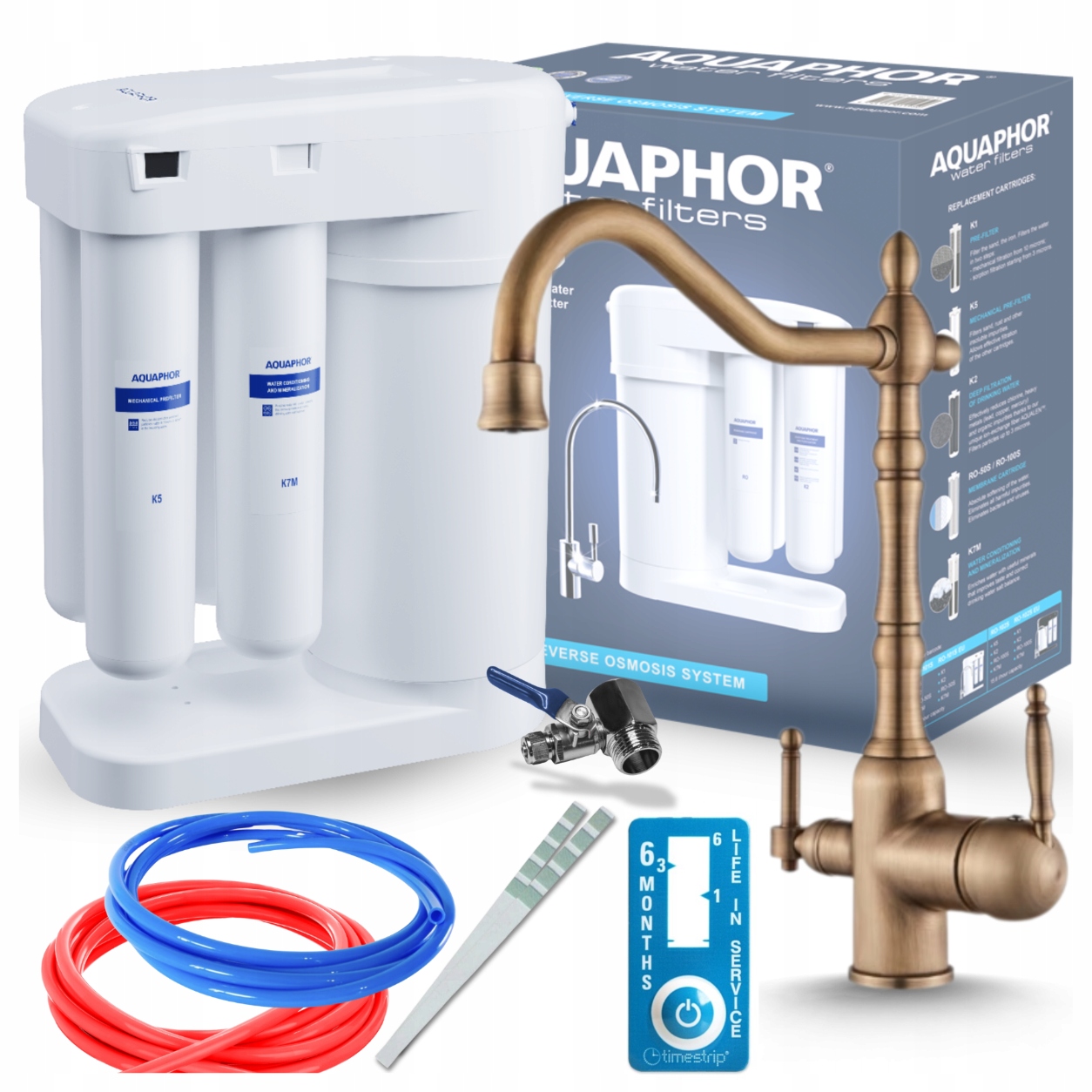 Systém Filtrování Pitné Vody Aqiuaphor Morion A Třícestná Baterie Pzh