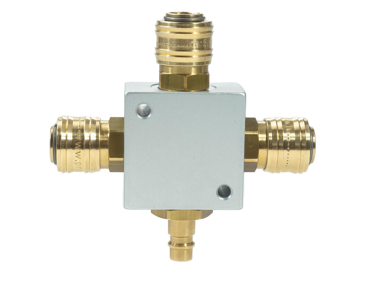 Rozdzielacz, Kostka Rozdzielająca 3 x Szybkozłącze