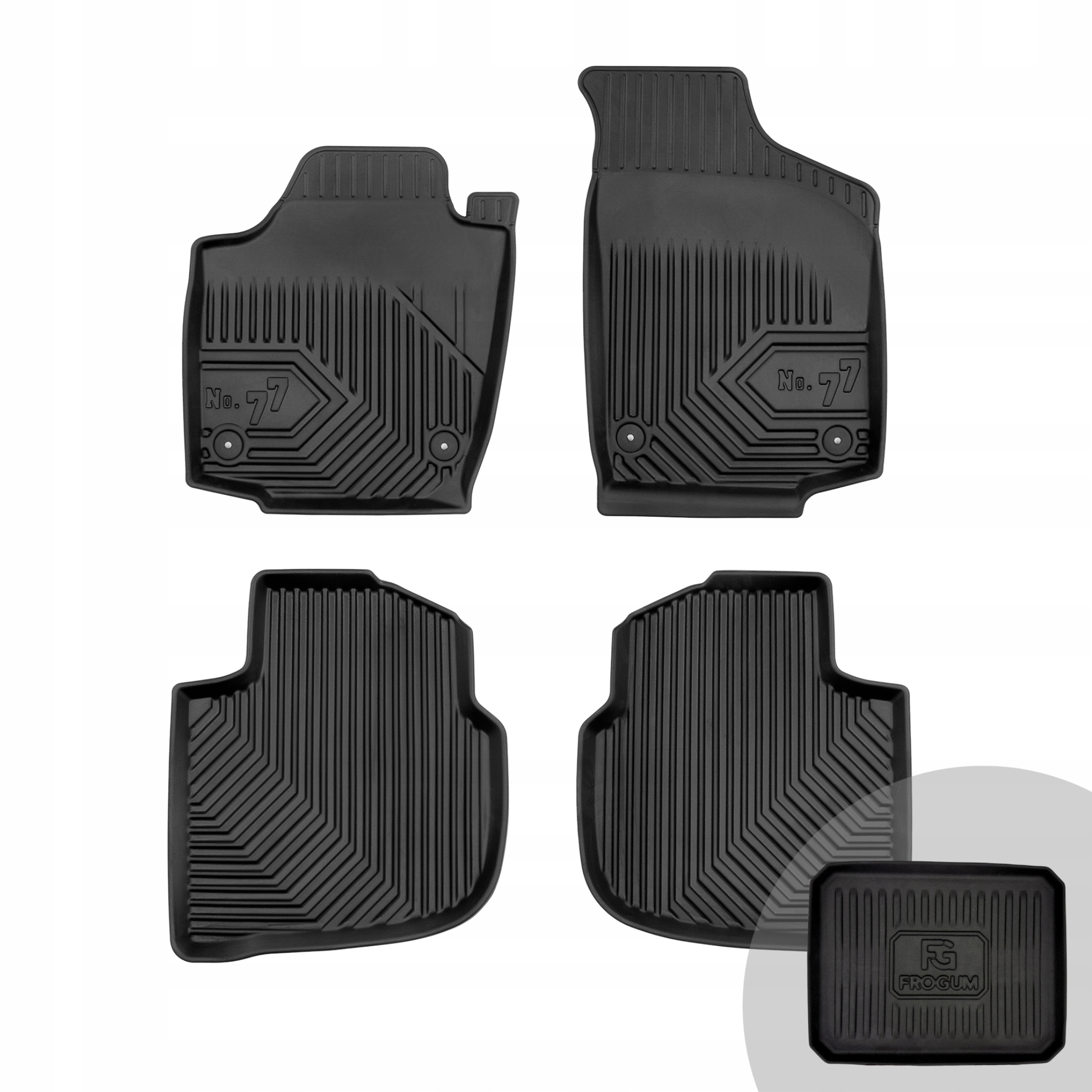 Autokoberce Frogum pro Seat Toledo IV, Škoda Rapid