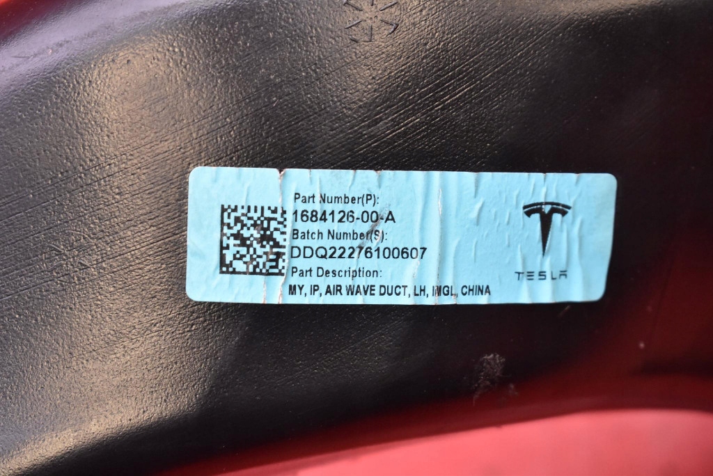 přívod volant vzduchový 1684126-00-A TESLA MODEL Y 20