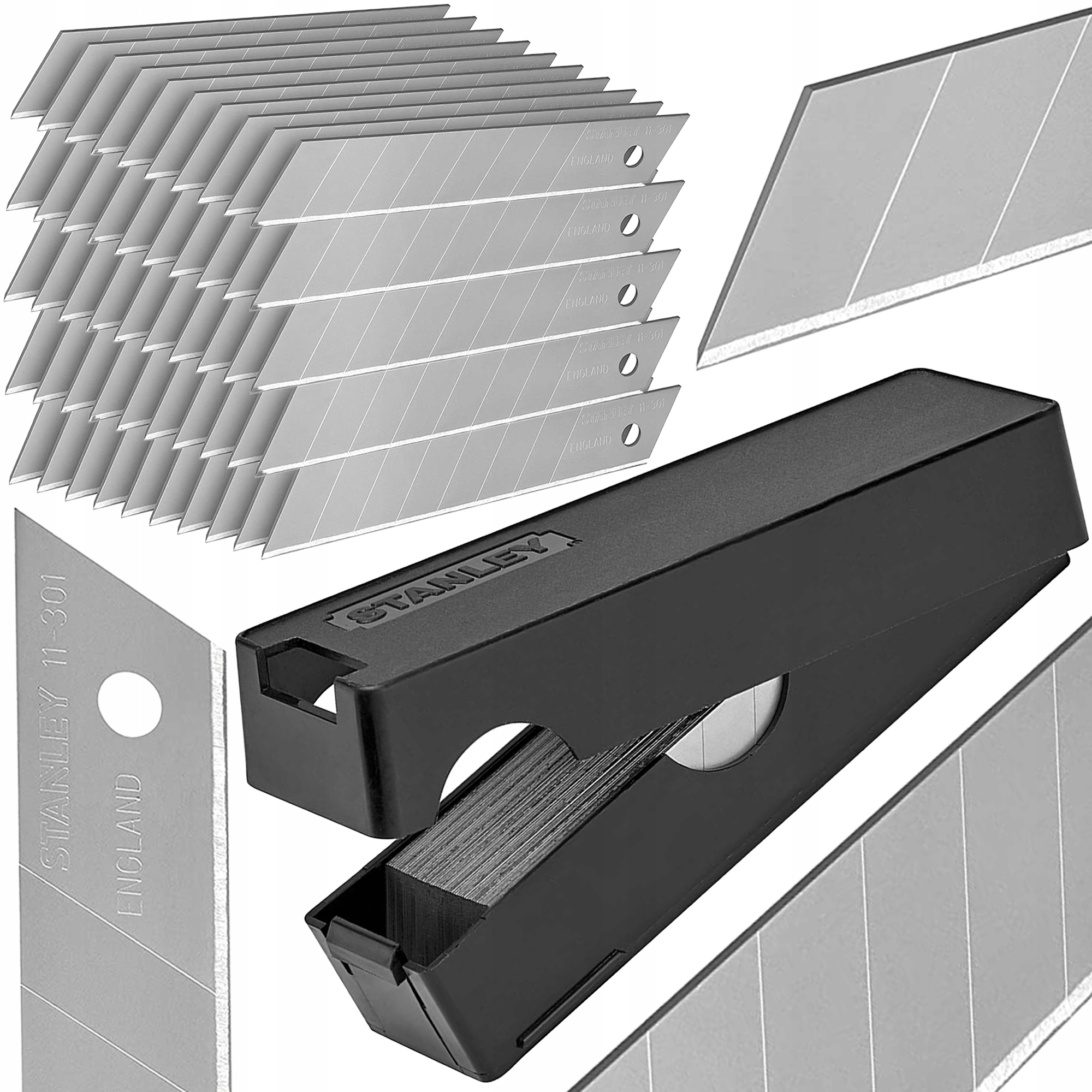 

Stanley Komplet Ostrza Łamane Zapasowe Nożyków