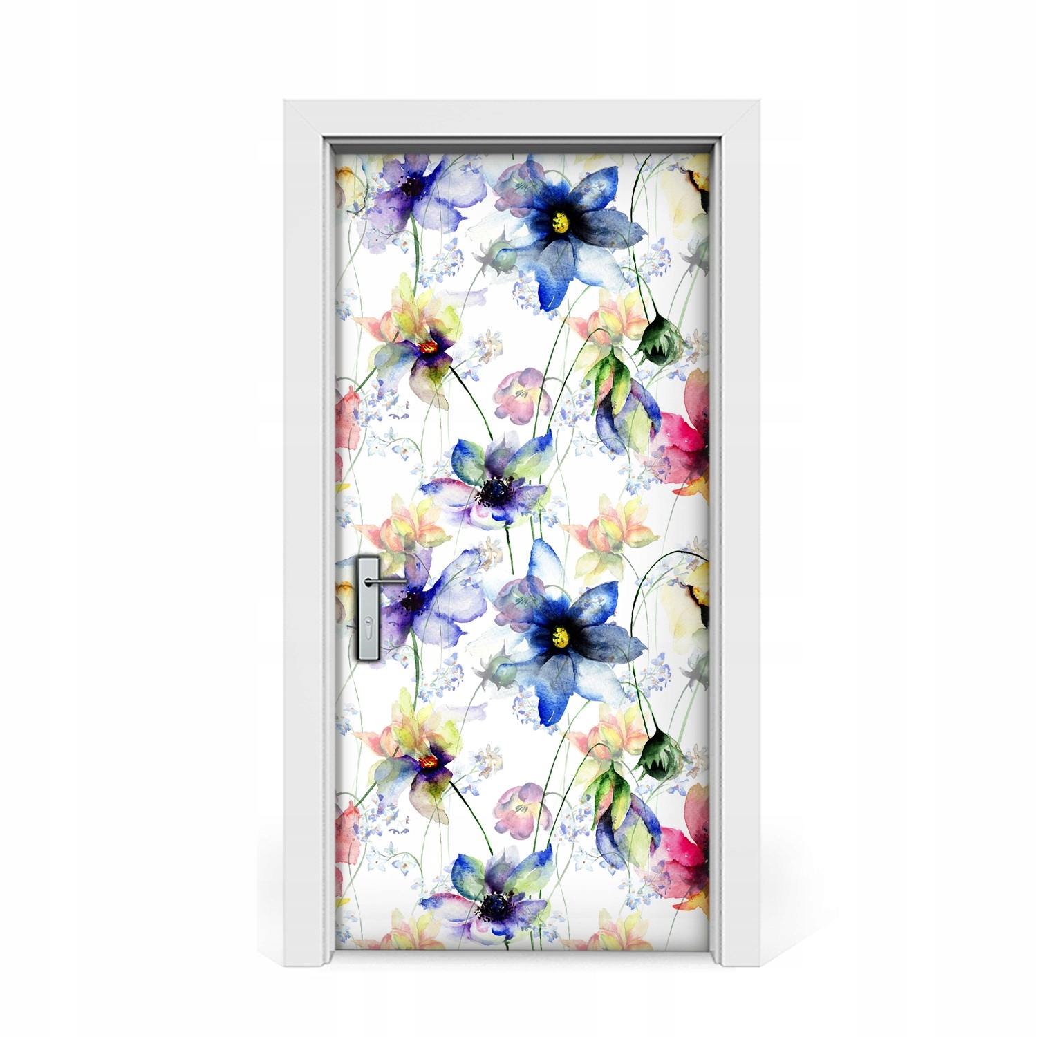 

Okleina naklejka drzwi Letnie polne kwiaty 95x205