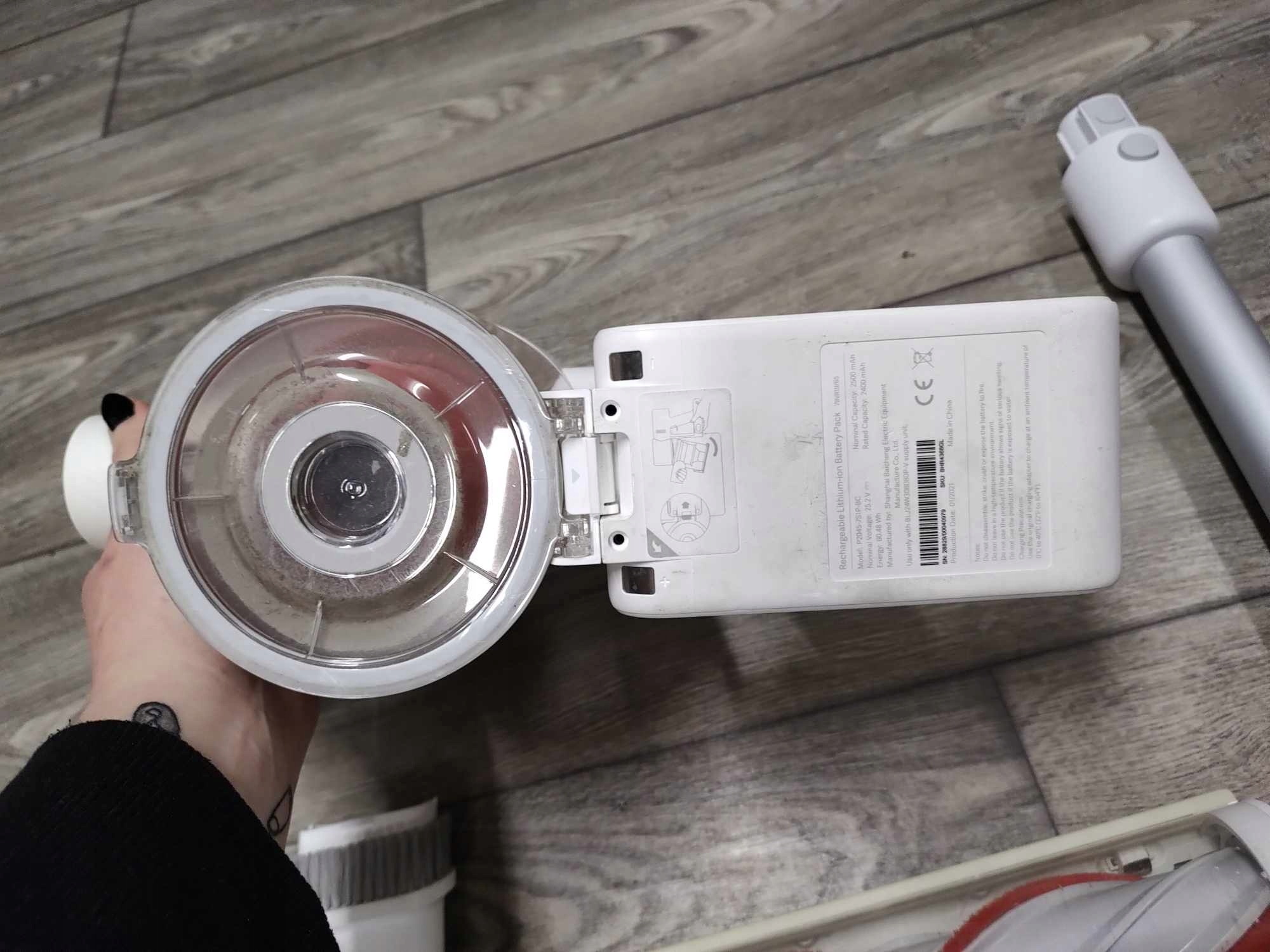 XIAOMI Mi Handheld Vacuum Cleaner G9 odkurzacz pionowy cyklonowy ZESTAW Napięcie akumulatora 25.2 V