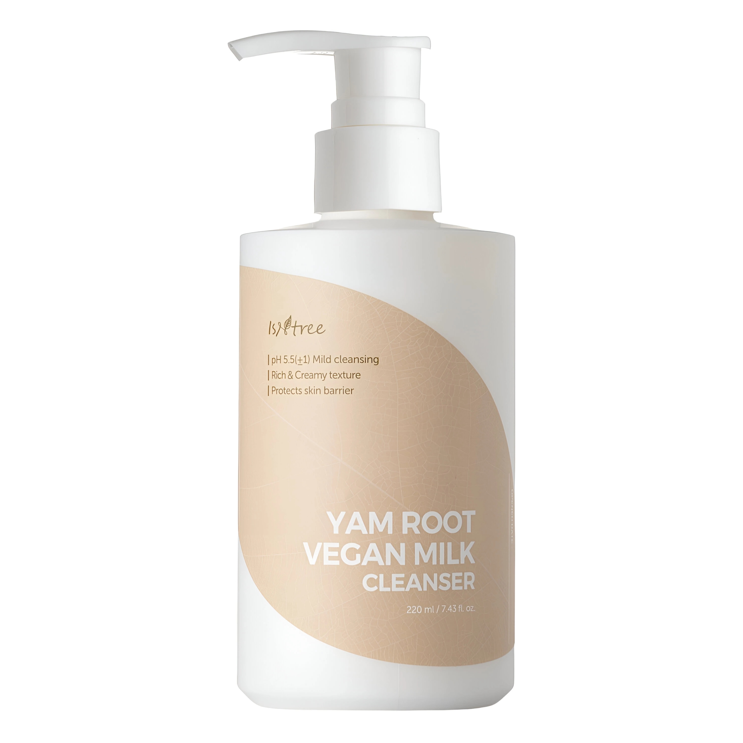 Isntree Yam Root Vegan Milk cleanser hydratační odličovací mléko