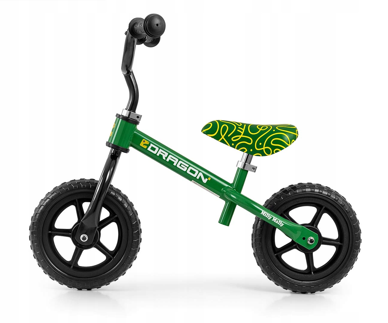 Milly Mally 6345 Rowerek biegowy Dragon green