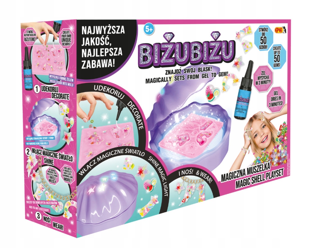 

Zestaw do tworzenia Biżuterii Muszelka Biżu Biżu