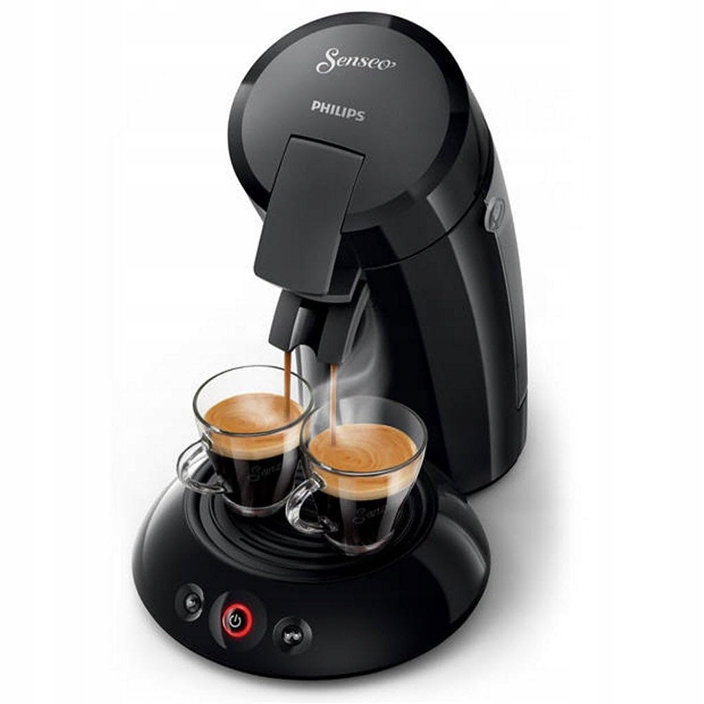 PHILIPS Senseo Ekspres Do Kawy Na Saszetki Crema Plus 1450W 07L Czarny — miniatura 3