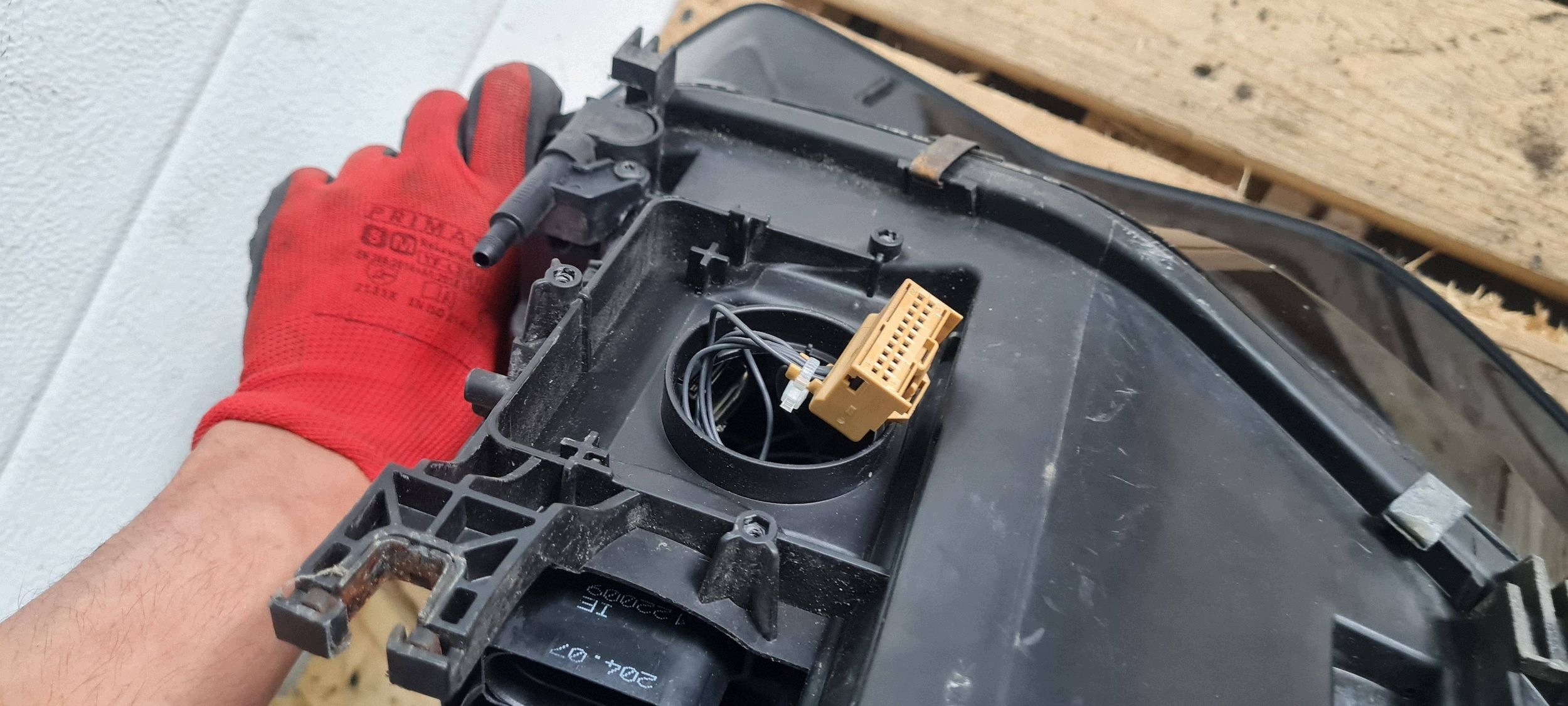 A5 8T S5 LIFT light left left front XENON UK ANGLIK 8T0941005D