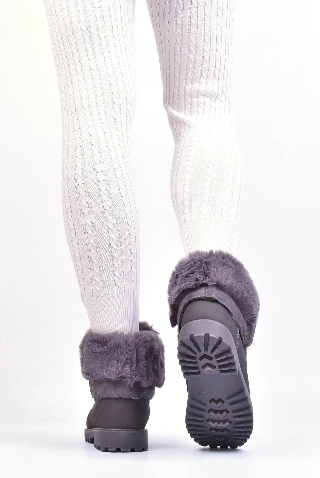 MODNE DZIECIĘCE ŚNIEGOWCE BOTKI OCIEPLANE FUTERKO Marka Inna marka