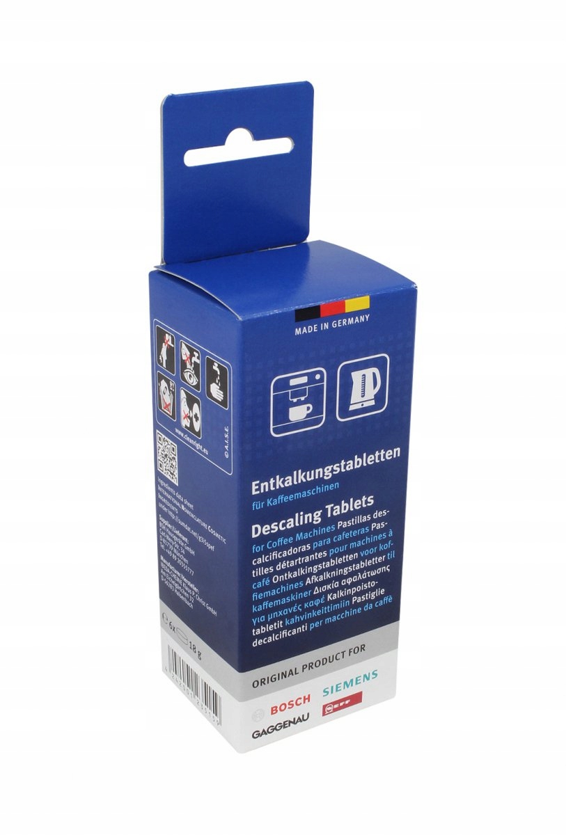 

Bosch Siemens TZ60001 Tabletki odkamieniające 6szt