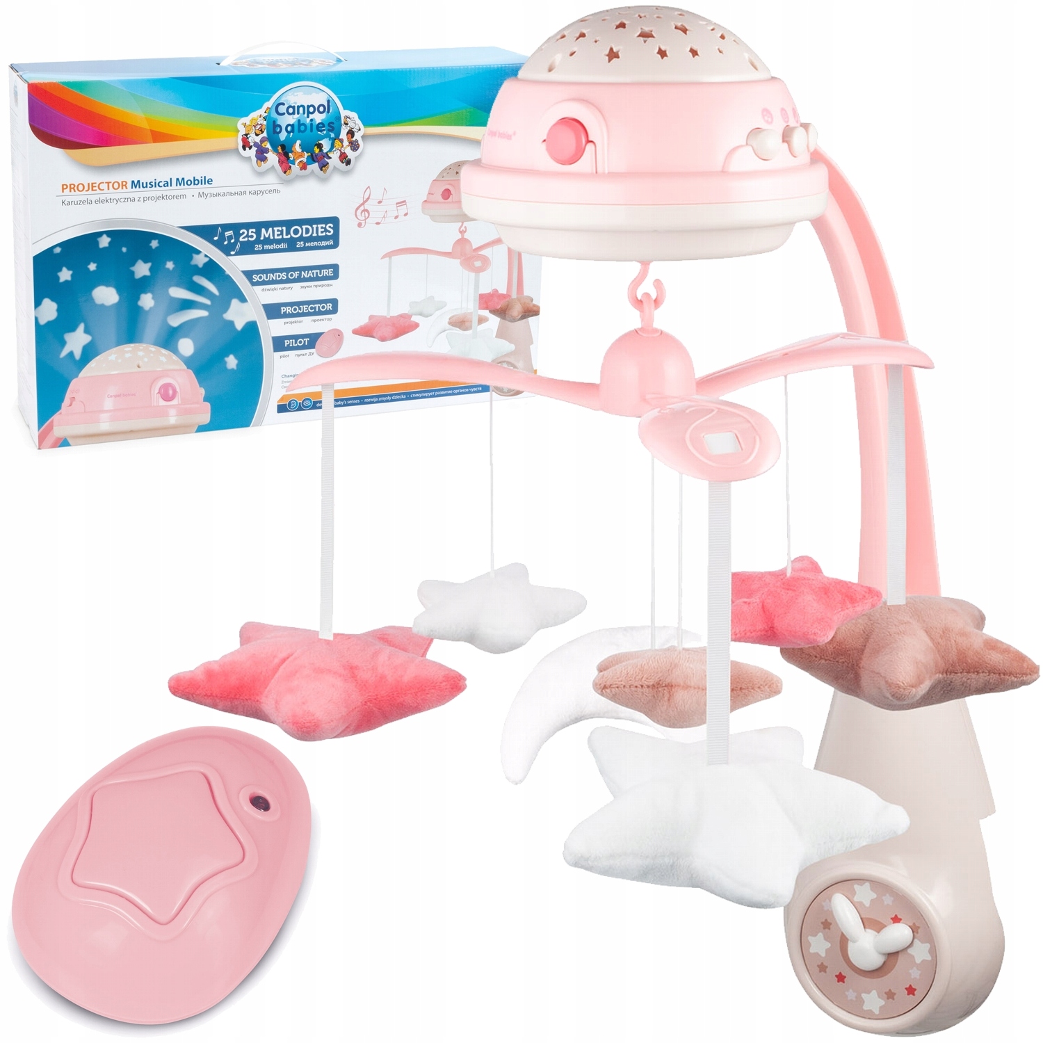 KARUZELA ELEKTRYCZNA Z PROJEKTOREM I POZYTYWKĄ