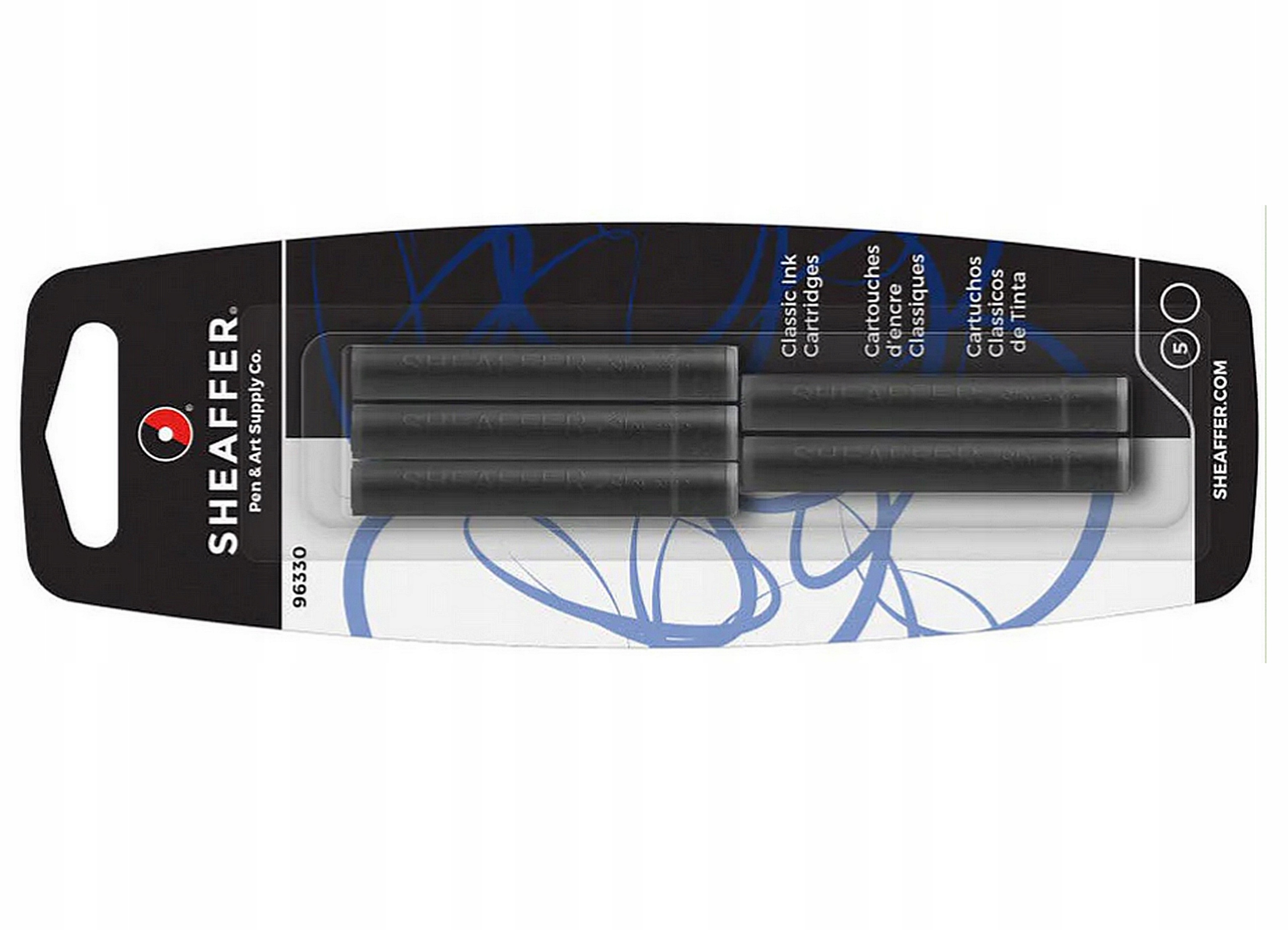 

Naboje Do Piór Czarne OP.5 Szt. Sheaffer