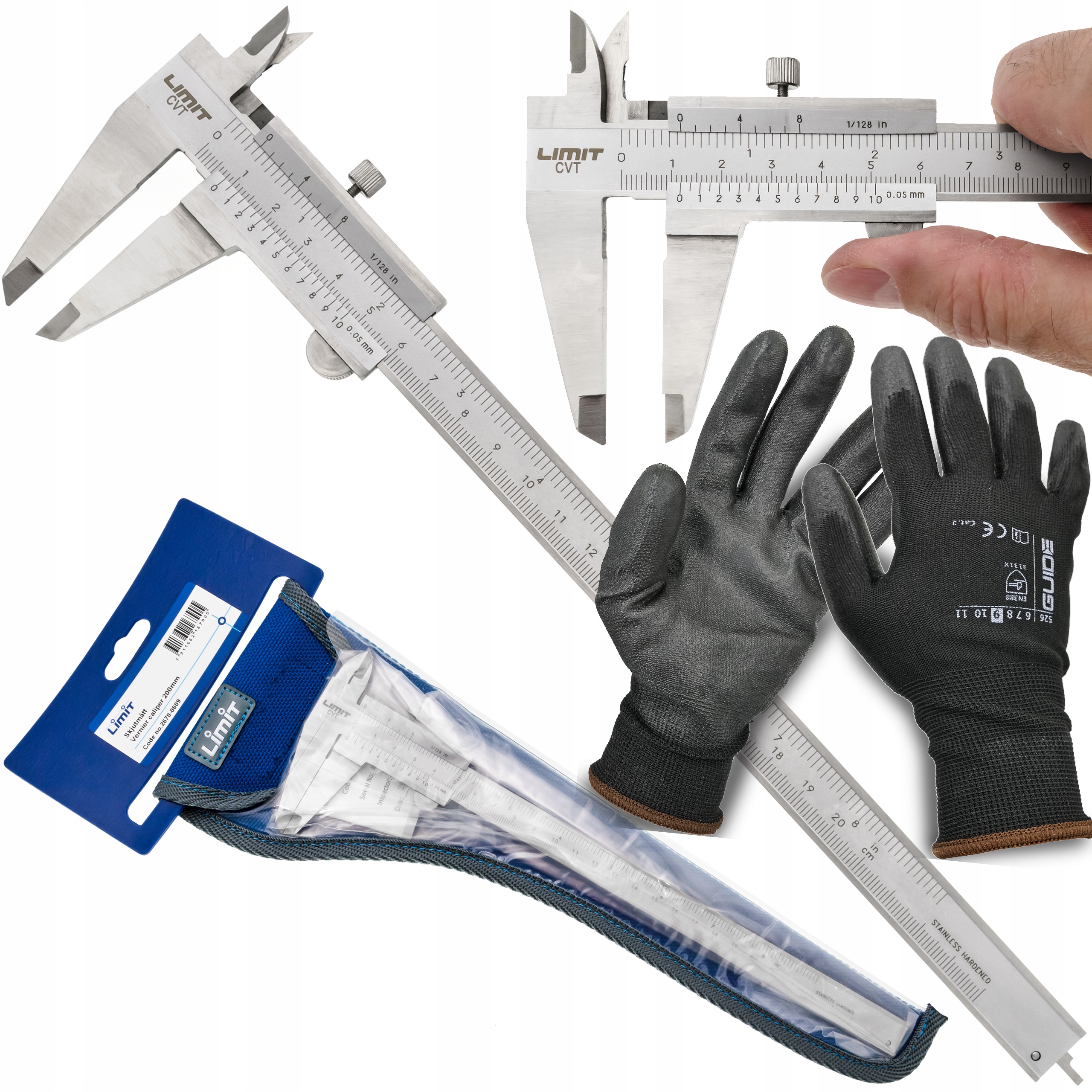 SUWMIARKA ANALOGOWA 200 mm LIMIT CVT 2670-0609