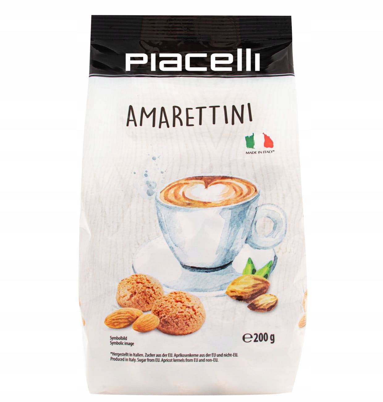 Piacelli Amarettini Ciastka 200 g — 3