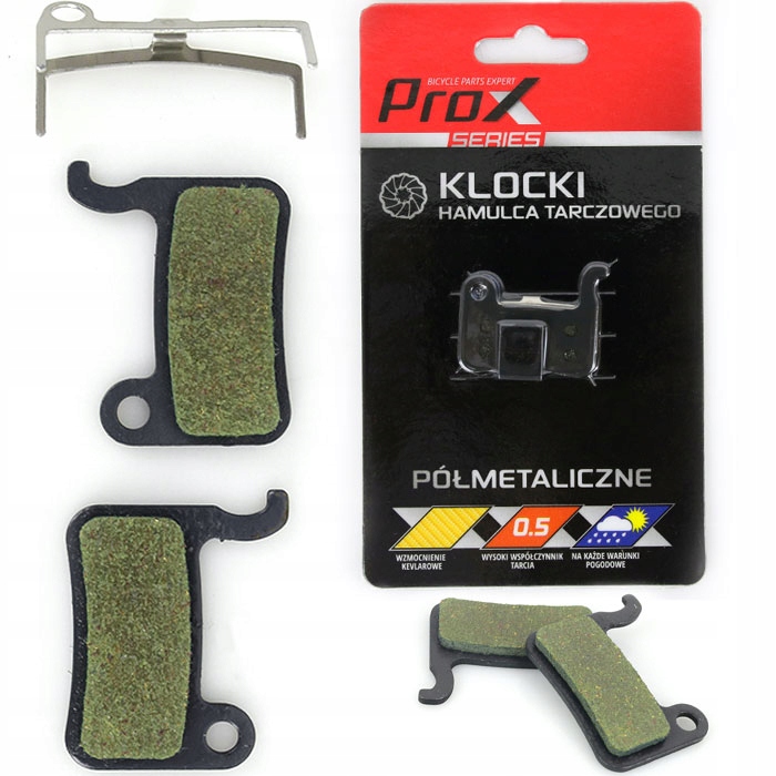 

Klocki okładziny hamulca tarczowego półmetaliczne