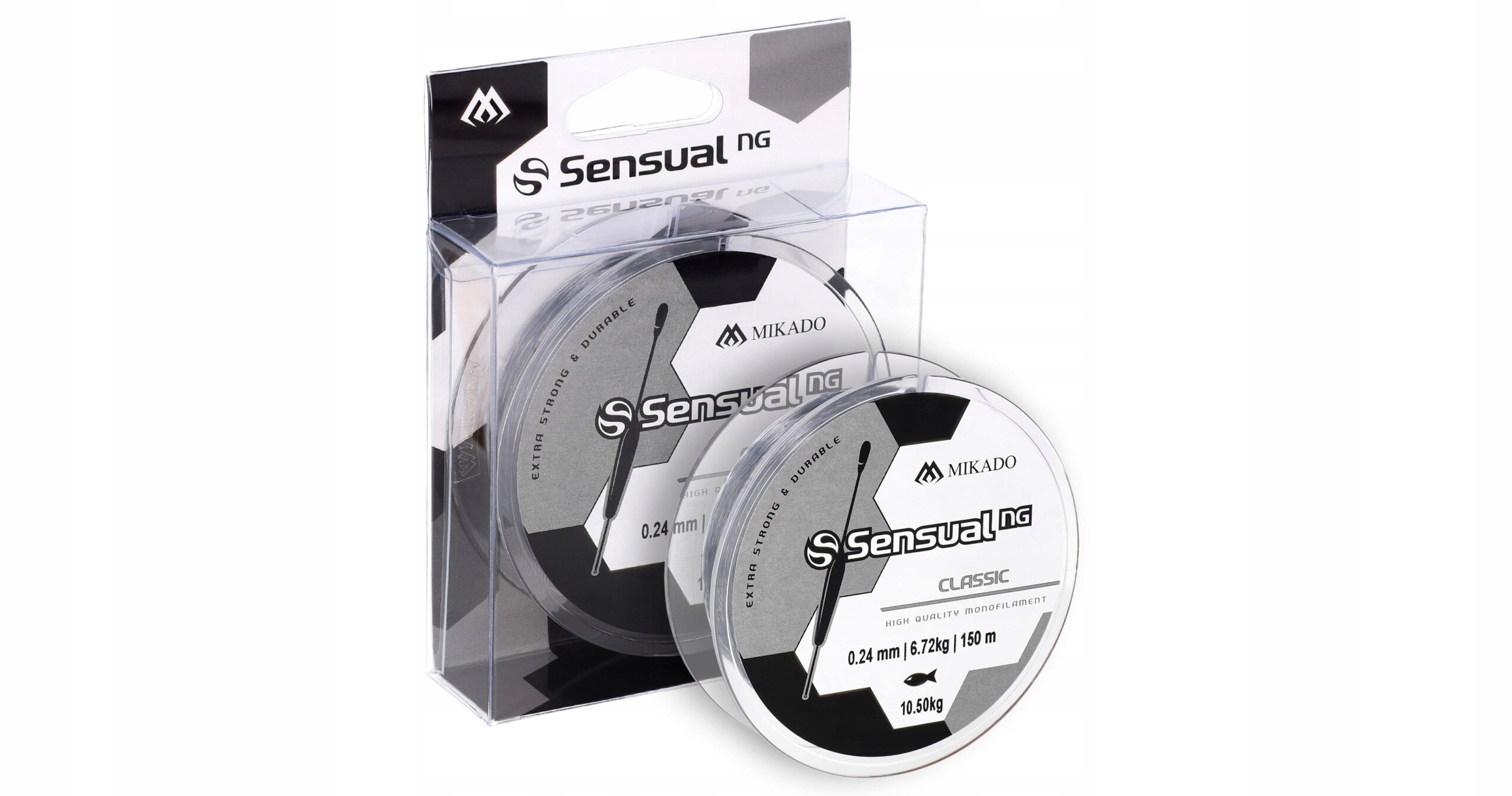 Żyłka Mikado Sensual Ng Classic 0,20mm 7,50kg Transparent 150m