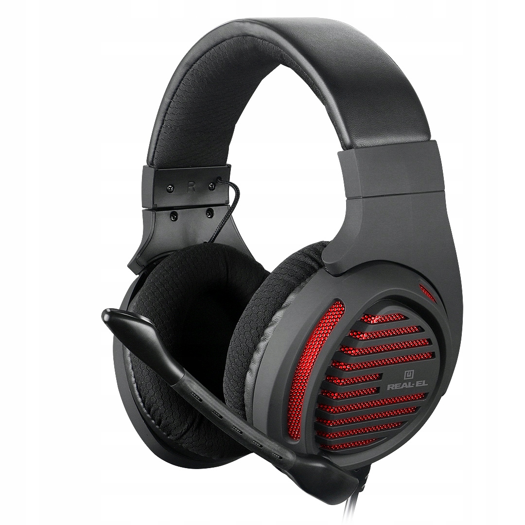 

Słuchawki gamingowe Real-el GDX-7880 z wibro basem