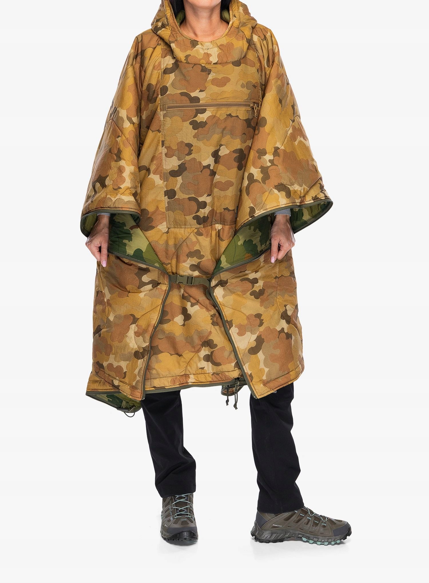 Turistická pláštěnka Helikon-Tex Reversible Swagman Roll mitchell camo