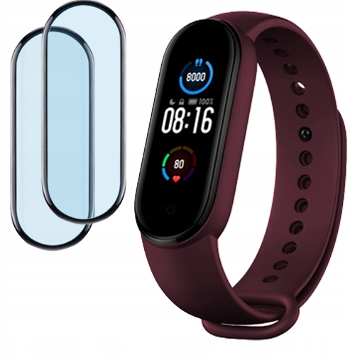

Pasek Opaska +2 Szkla do Xiaomi MI Band 5 - Kolory