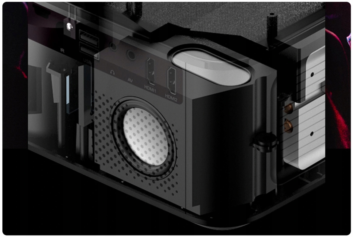 PROJEKTOR RZUTNIK FULLHD LED WIFI ANDROID BLUETOOTH 150" biurowy domowy Żywotność lampy w trybie normalnym 50000 h