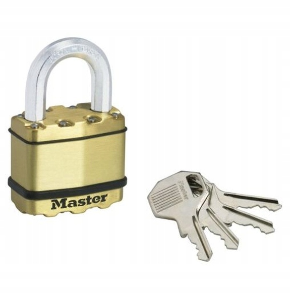 Mosazný visací zámek- Master Lock Excell 50mm