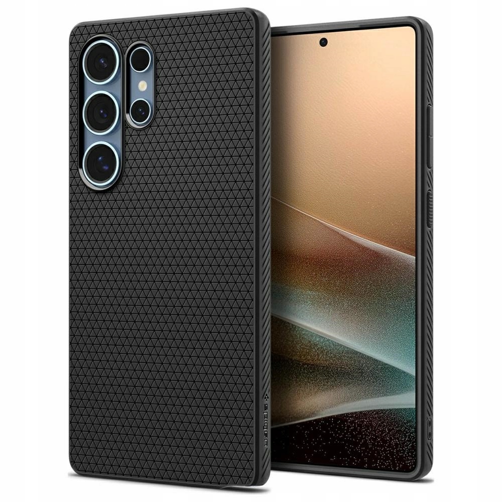 Pouzdro Spigen Liquid Air pro Samsung Galaxy S25 Ultra černé matné