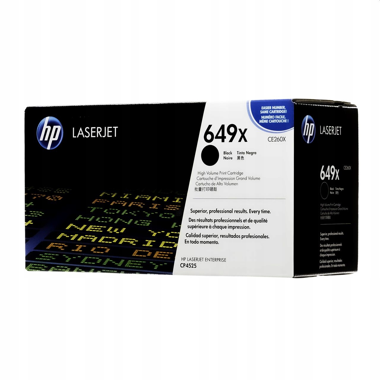 Toner Hp 649X CE260X čierny (čierny)
