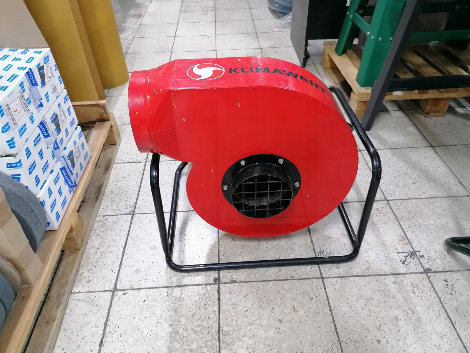 Wentylator przenosny KLIMAWENT WPA 7 P 3 N 400V Producent code WPA 7 P 3 N