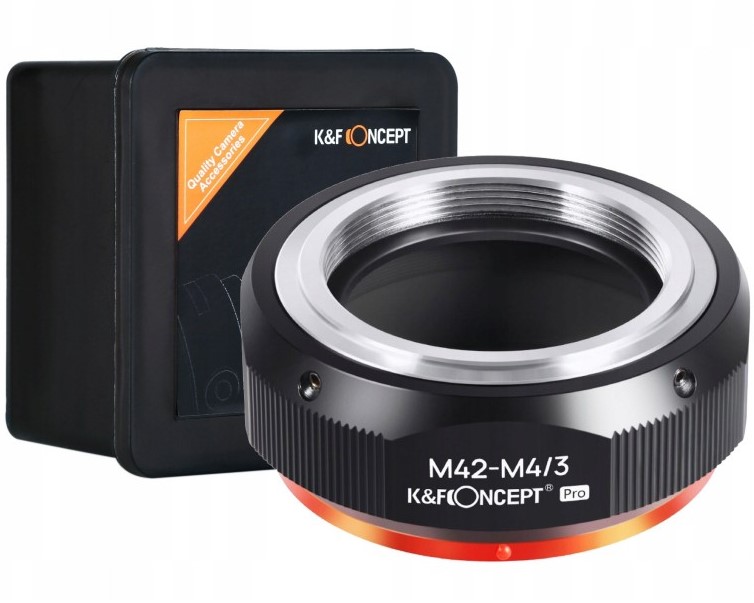 Adaptér M42 na micro M4/3 M43 K&f verze Pro Olympus Panasonic