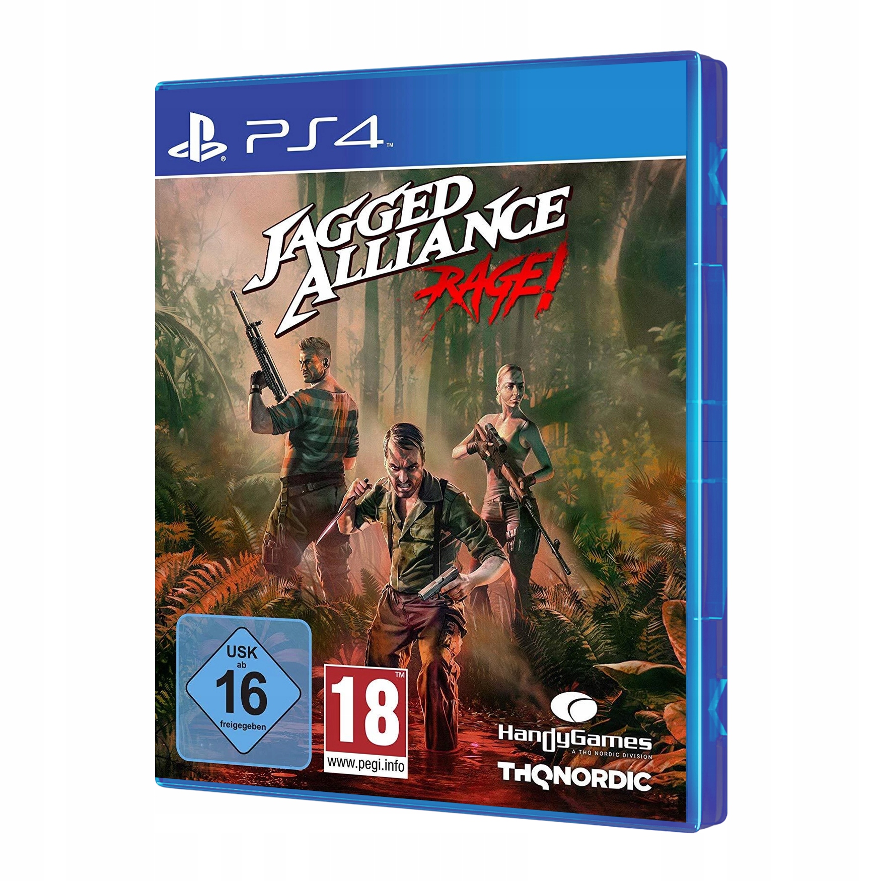 Jagged Alliance: Rage! PlayStation 4 (PS4) pudełkowa