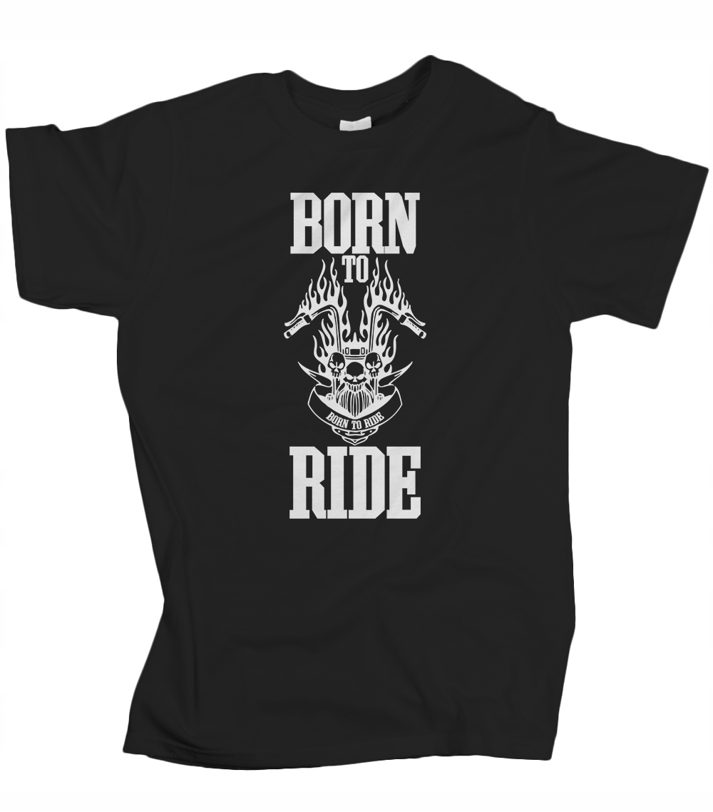 

Koszulka męska Lubię zapiedalać motocyklowy XL