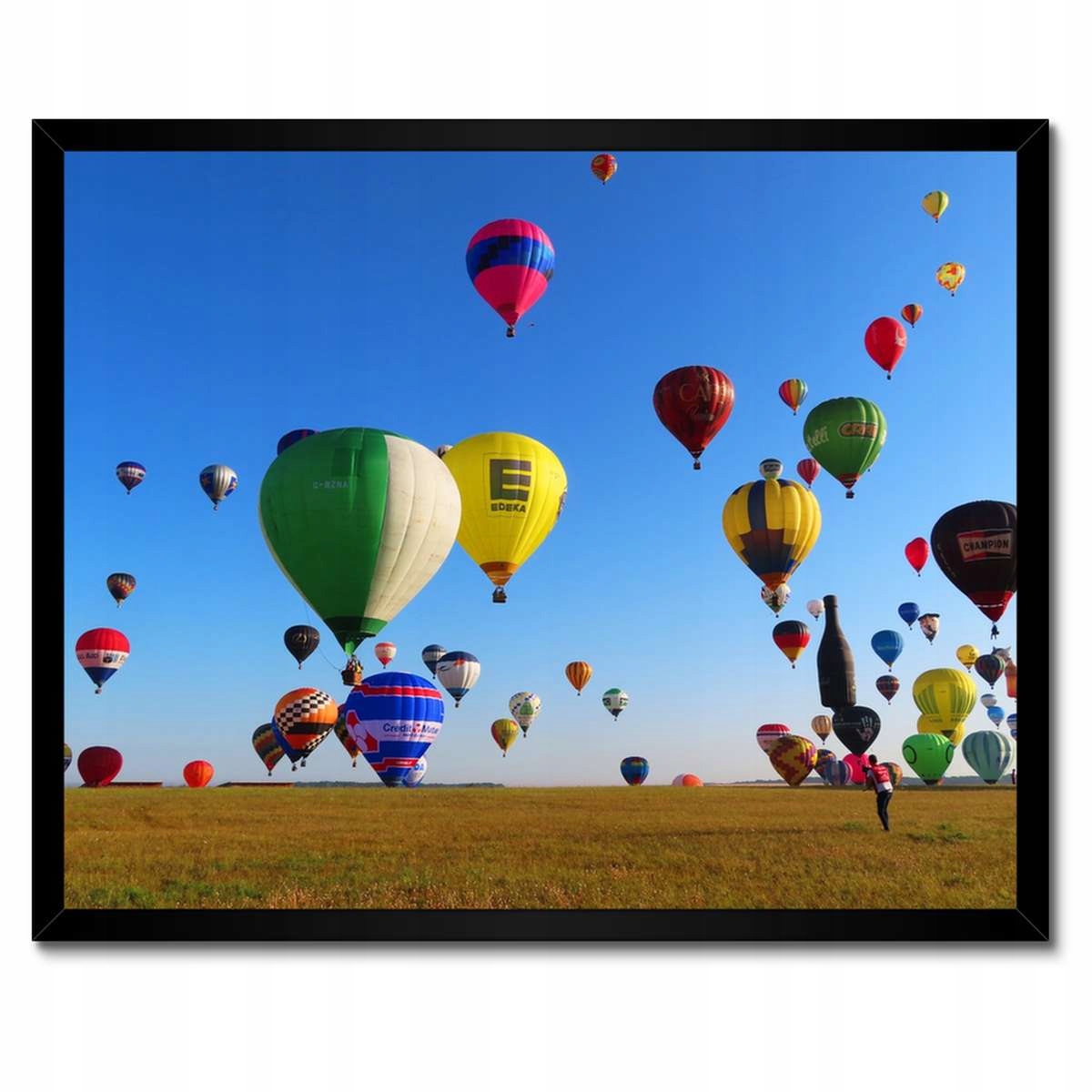 Plakáty v rámu 50x40 Balónový slet Balóny