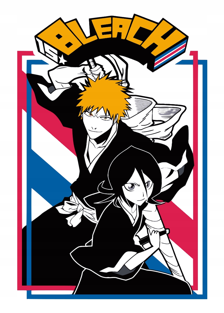 

Naprasowanka bleach Anime Naklejka Na Odzież 2