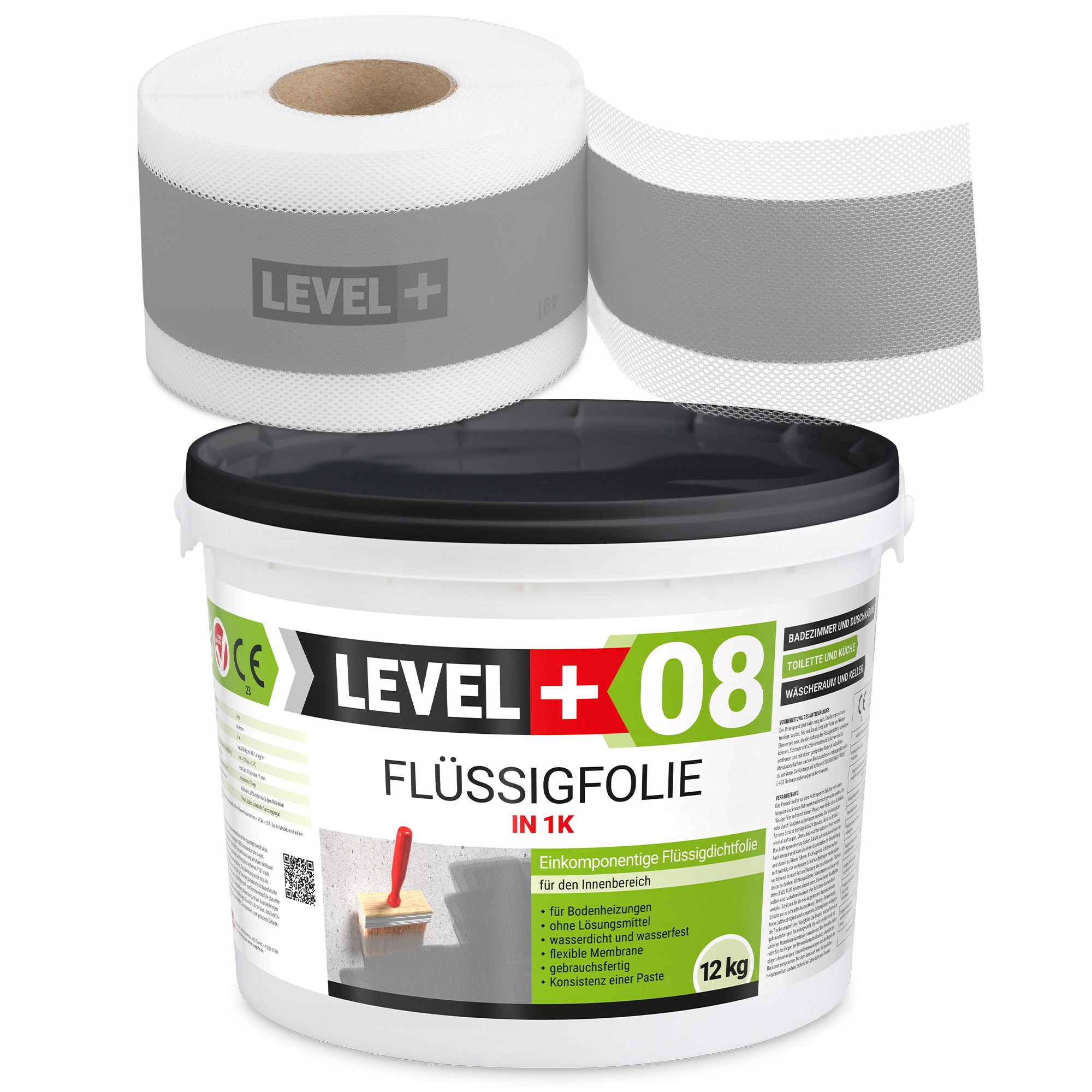 Hydroizolační sada Páska 10 m Fólie 12 kg