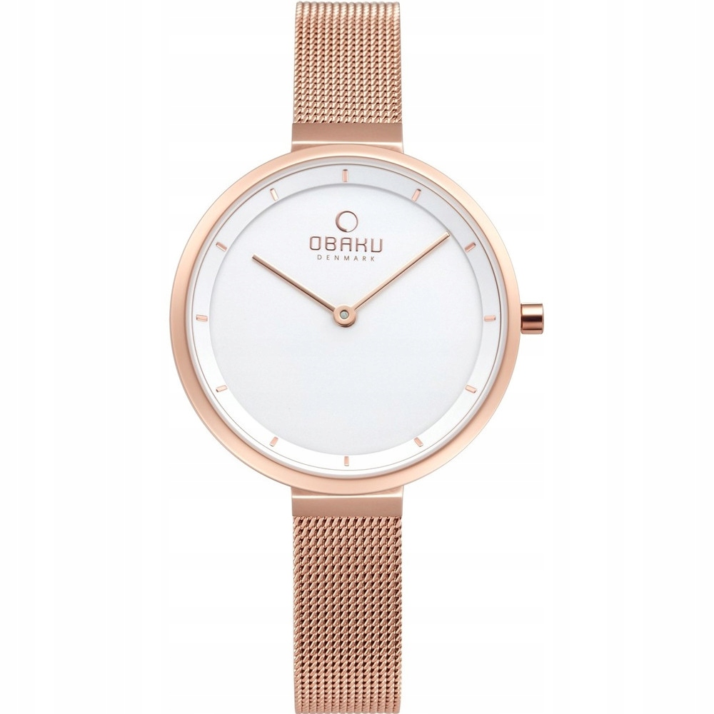 Dámské hodinky Obaku Denmark V225LXVIMV růžové zlato