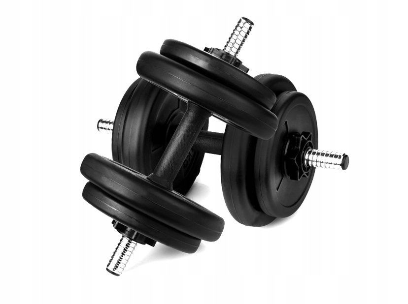 Činky nakládací Sedco Sada 2x7,5 kg Cement