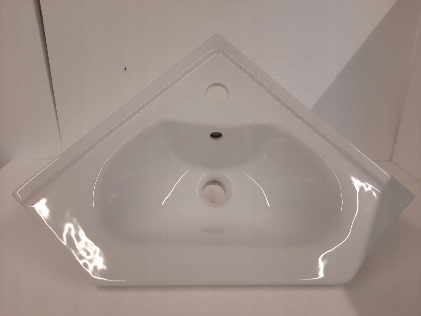 Umywalka ceramiczna narożna OLA 41 na 41 cm biała EAN (GTIN) 5907809436380