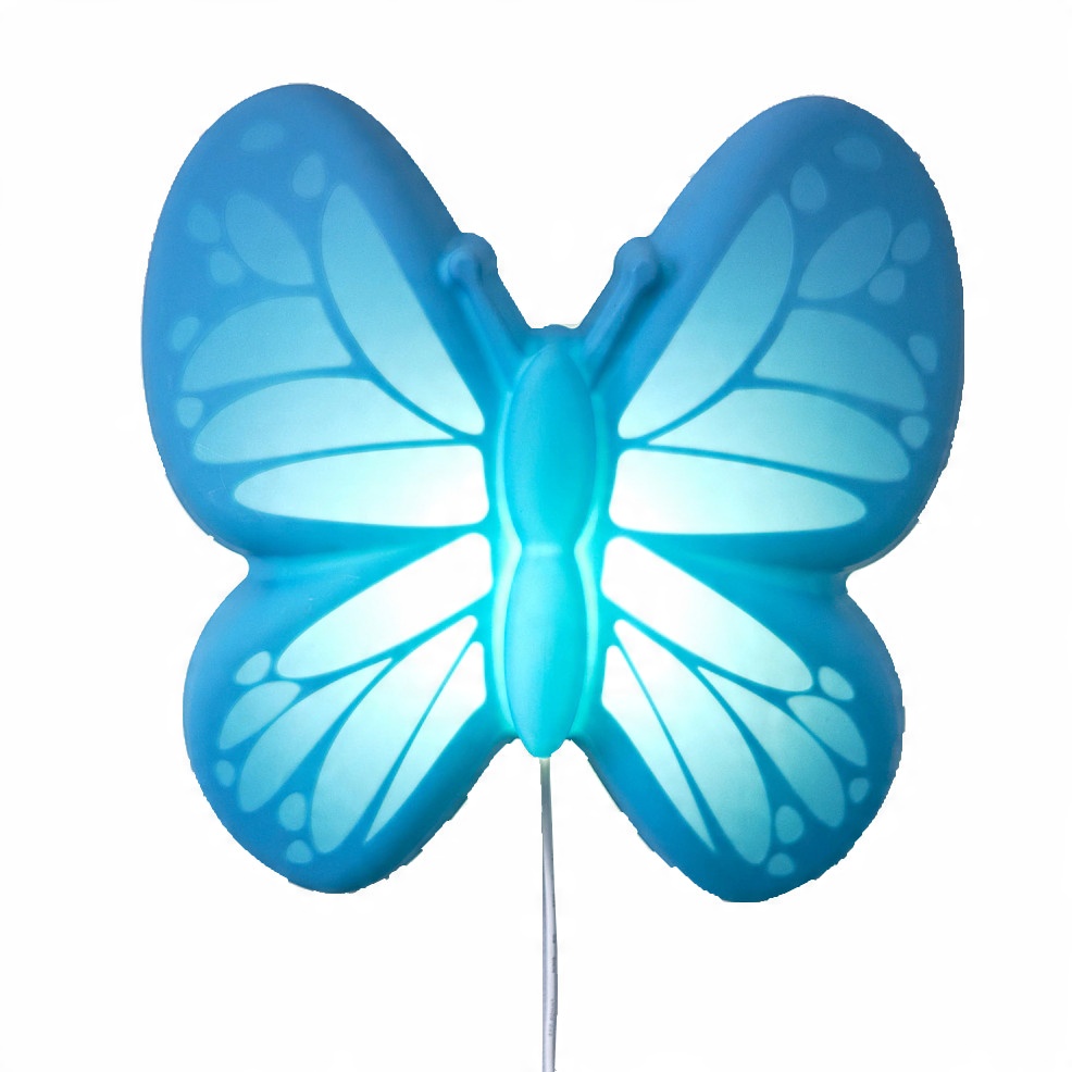 

motyl Lampka Led Nocna Ścienna dzieci Ikea Upplyst